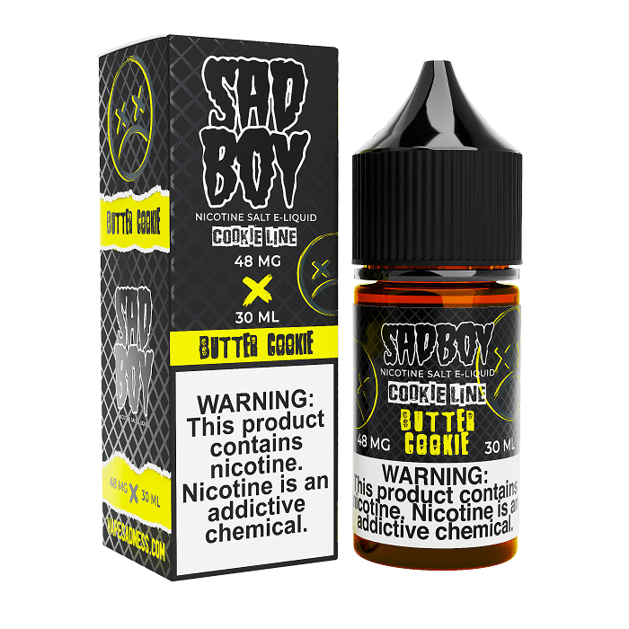 Butter Cookie 30ml by Sad Boy Salt Butter Cookie 30ml by Sad Boy Salt