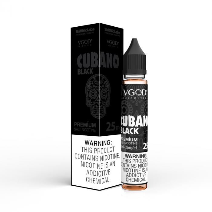 Cubano Black SaltNic Cubano Black by VGOD Salt Nic