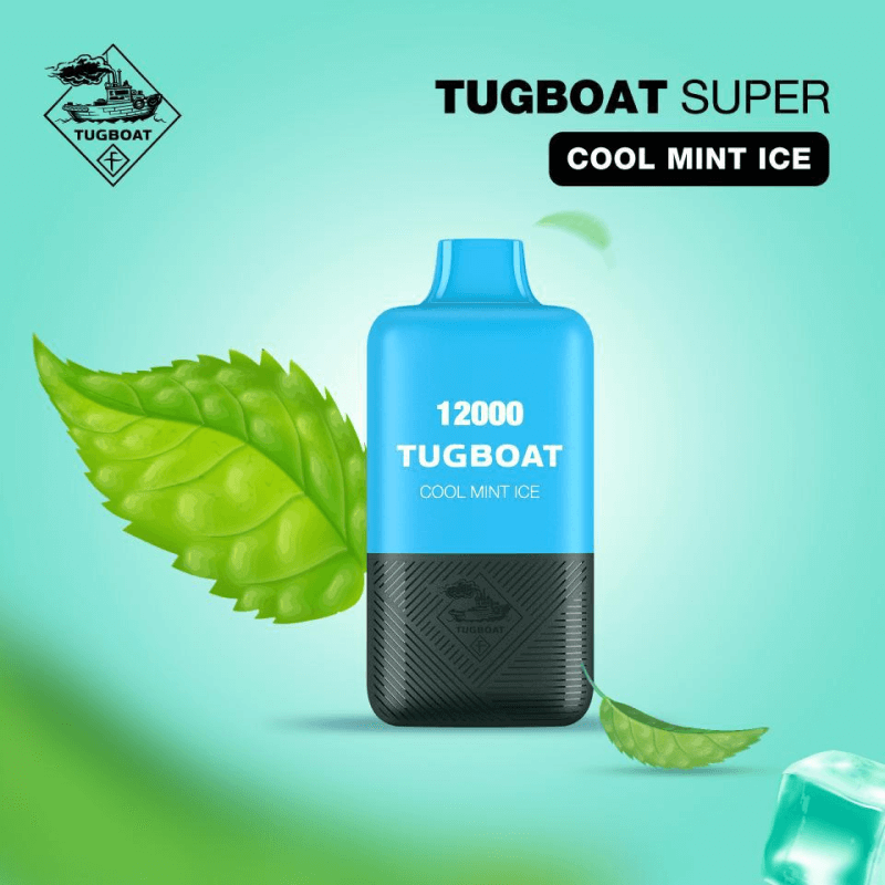 Tugboat Super 12k Puffs Cool Mint Tugboat Super 12k Puffs Cool Mint