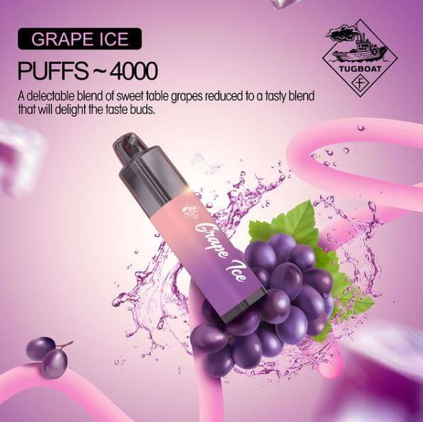 Grape Ice by Tugboat Mega Flow Grape Ice by Tugboat Mega Flow