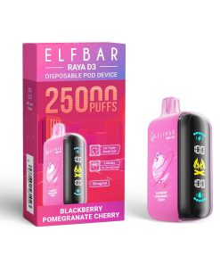 Elf Bar RAYA D3 Blackberry Pomegranate Cherry 25000